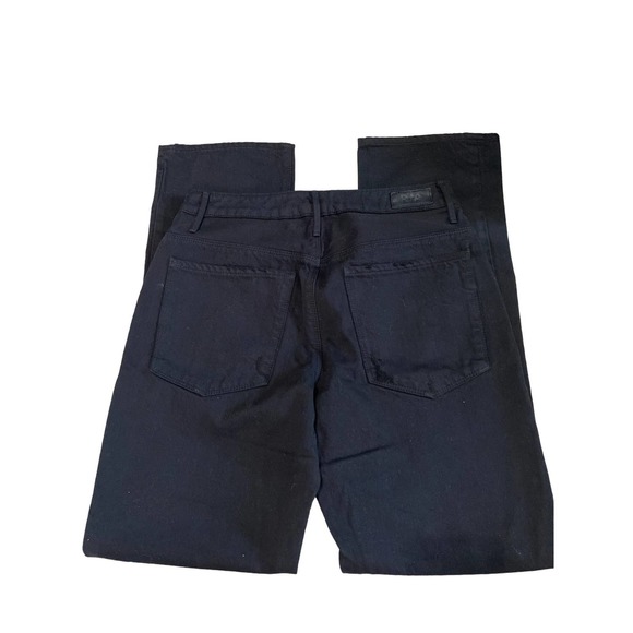 RTA Distressed Bootcut Jeans Black Wash Womens Size 27 - Picture 3 of 9